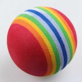 50pcs Golf Balls Practice Sponge Foam Rainbow