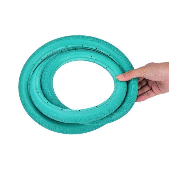 700Cx23mm Solid Fixed Gear Road Bike Tire Bicycle Cycling Tubeless Tyre Green