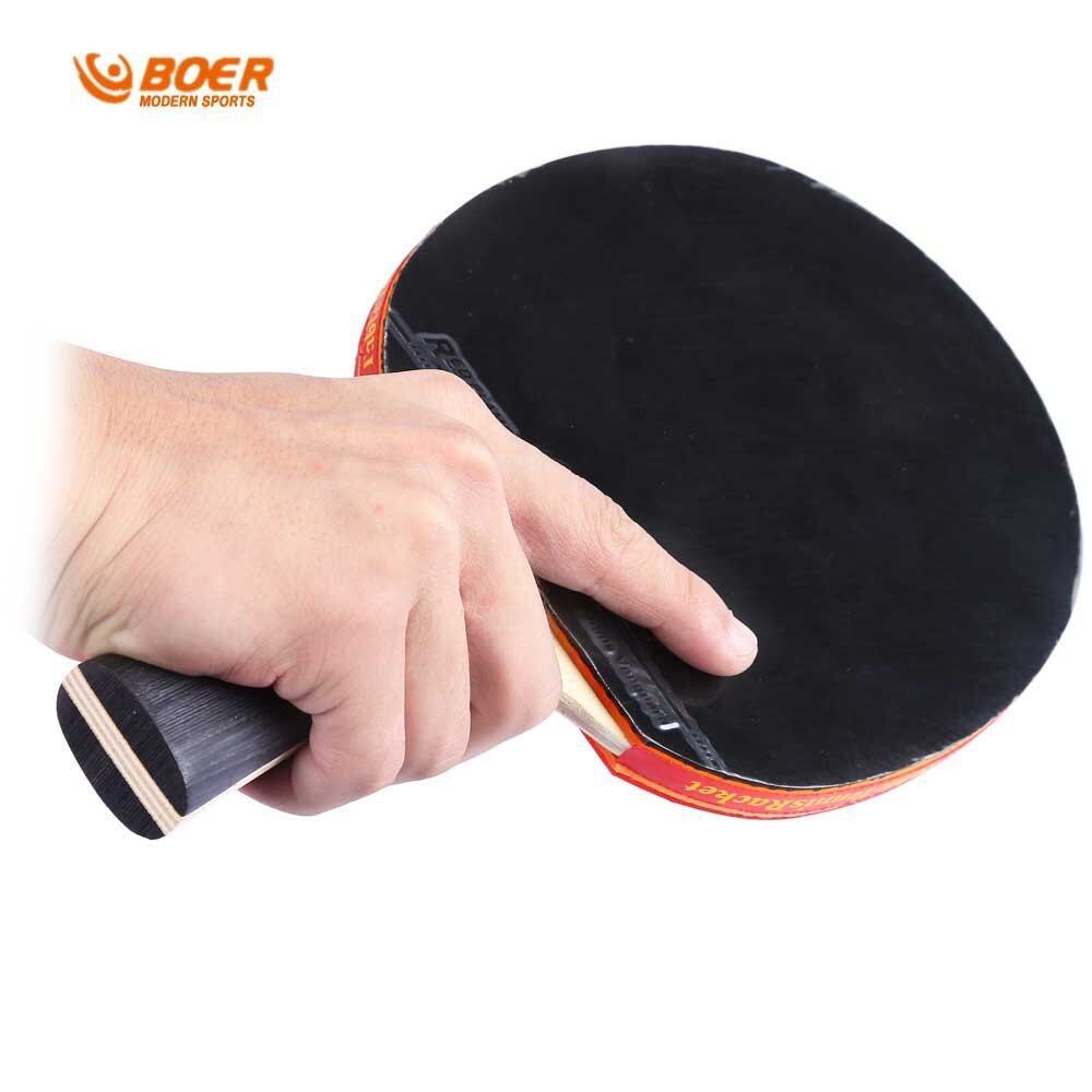 HP S5 Table Tennis Rackets Pimples-in Rubber Bat for Fast Attack Type Player (Intl)