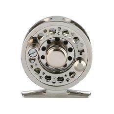Qimiao Aluminum Alloy Front Wheel Force Relief Light Weight Practical FL60 Raft Fly Fishing Reel Specification:Gold + silver FL60 fly fishing reel