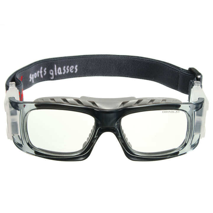 Basketball Cycling Football Sports Protective Eyewear Goggles Eye Safety Glasses Grey