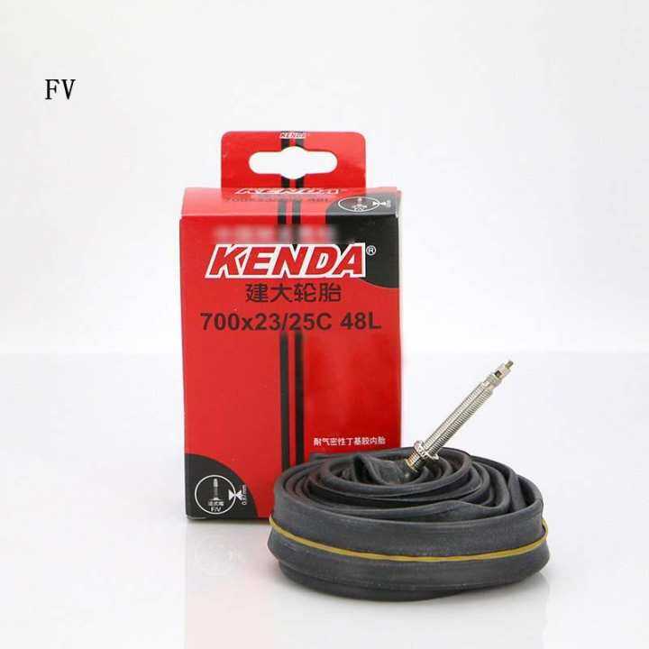 Bike Inner Tube Bicycle Tires Cycling Inner Rubber Tube Valve Cycling Accessories - 700*23/25C 48L French