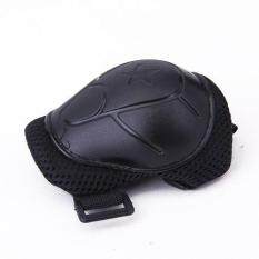 Bersepeda Anak-anak Sepatu Roda Pergelangan Tangan Lutut Siku Bantalan Pelindung-Hitam/Ukuran Yang Dapat Disesuaikan, Cocok untuk Skateboard, Bersepeda sepeda Mini Naik dan Olahraga Ekstrim