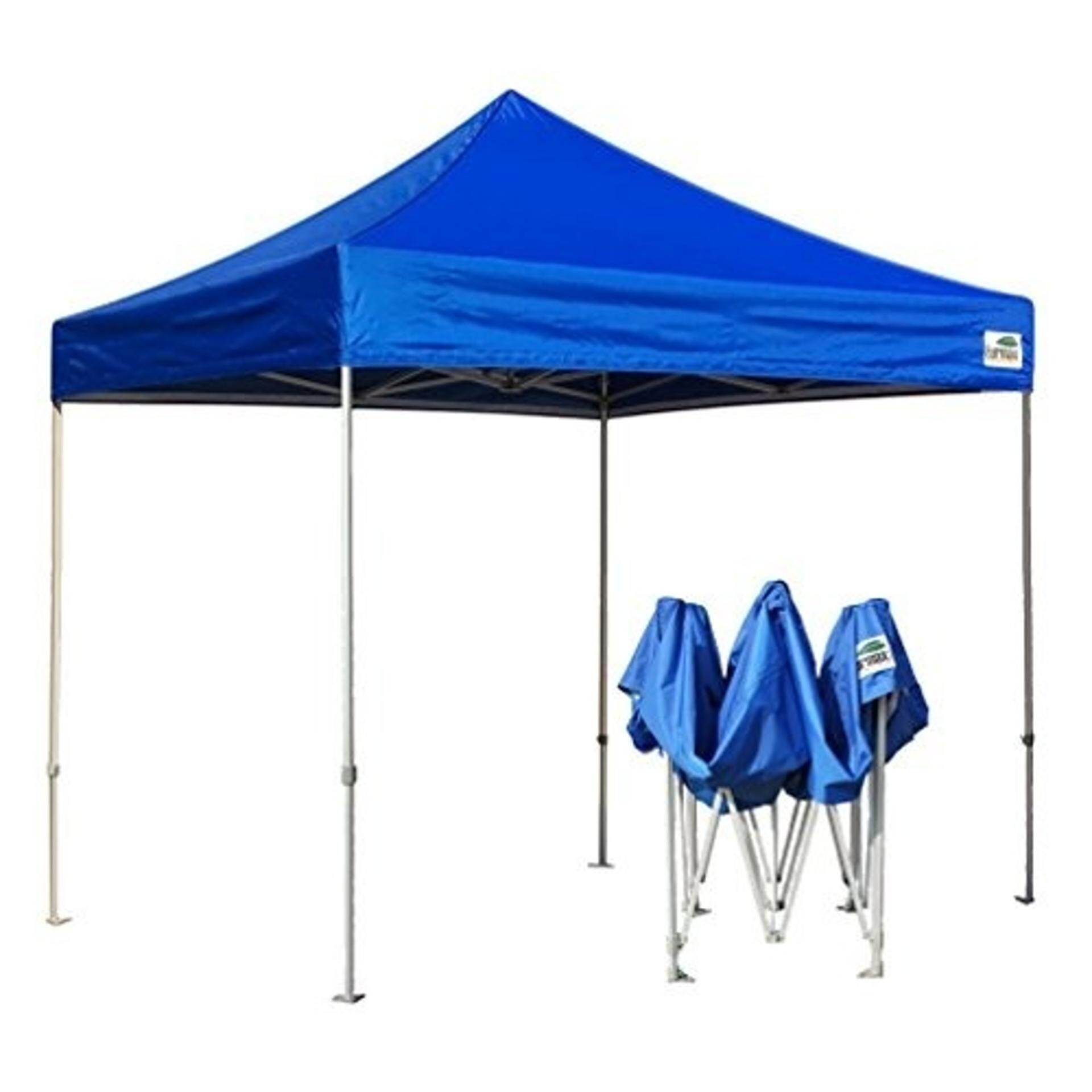 Commercial Canopy 10x10 ft Tent Outdoor Instant Shelter Portable Folding  bag (Blue)