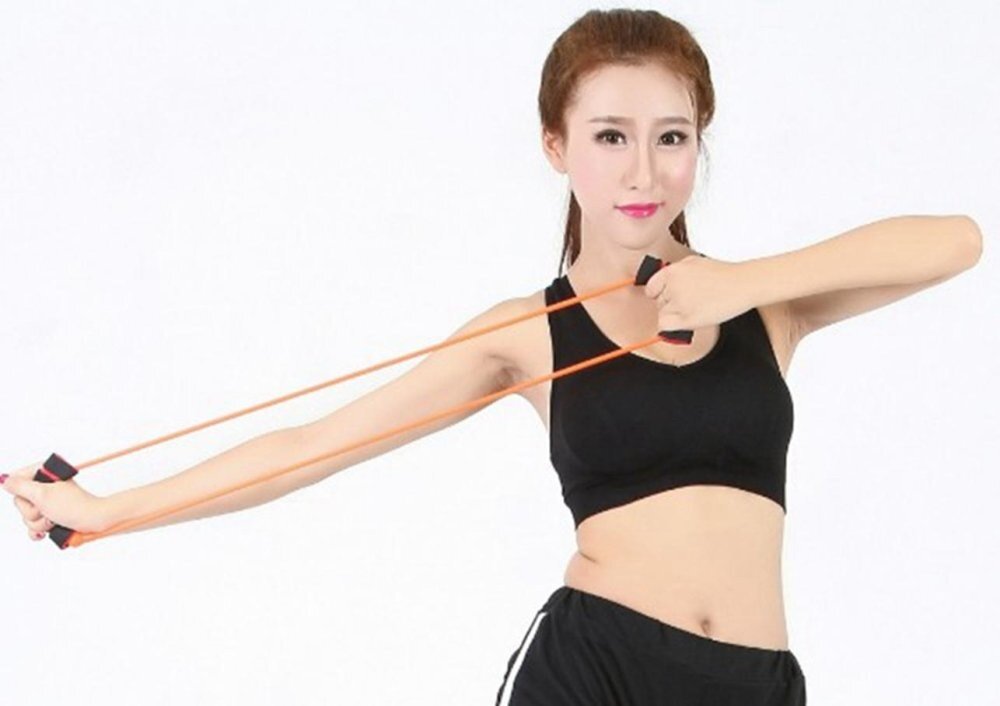 Coromise O-ring Regang Tabung Olahraga Kebugaran Perlawanan Perlawanan dengan Latihan Yoga Dilator-Internasional