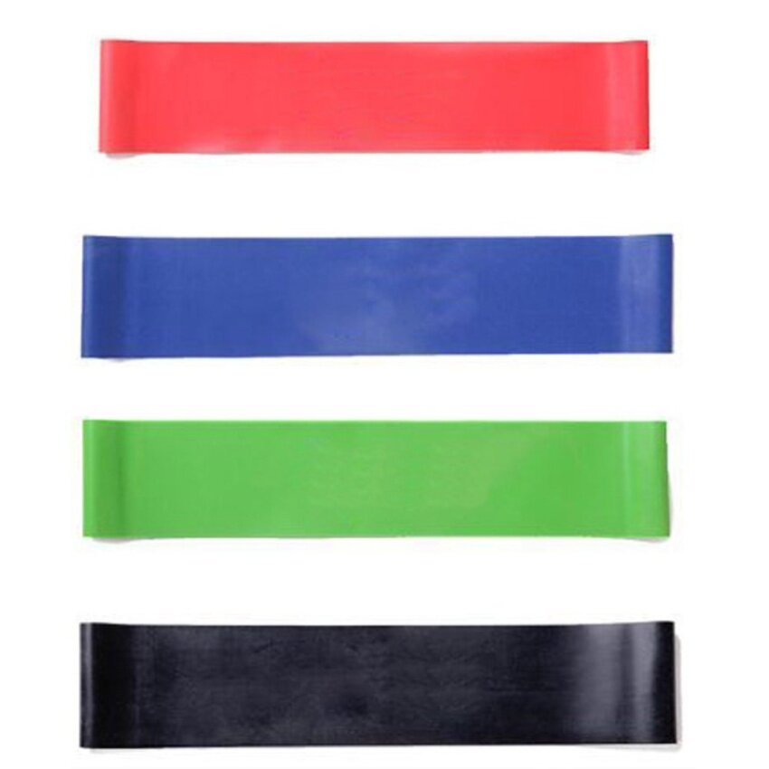 Zhouda 50Cm 4PResistance Bands Yoga Fitness Training Latex Rubberfitness Gym Strength Practical Training Elastico Para Exercicios - intl