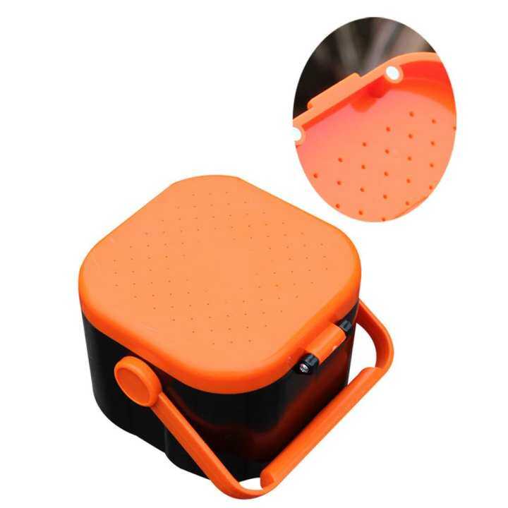 Earthworm Blood Worm Live Box Multifunctional Bait Fishing Accessories Utility