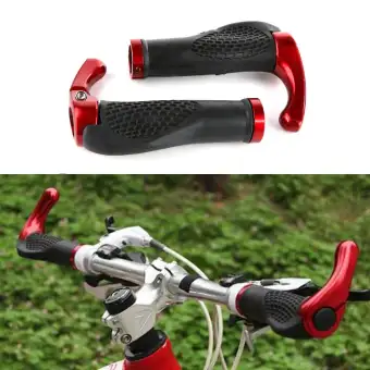 red mountain bike handlebars