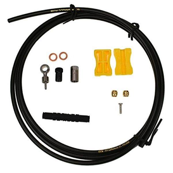 EZs Brake Hose for Shimano BH90 - Black, Cuttable (Hose 1.7 meter + Adapter) - intl