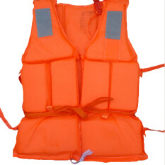 Flood Foam Swimming Life Jacket Vest + Whistle Orange – intl