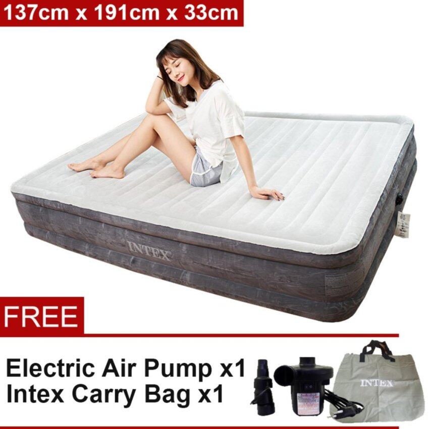 Est Megastar Intex 64498 Best Quality Deals Airstar Intex 64498 1 37 Meter Dura Beam Series Deluxe Queen Size High Inflatable