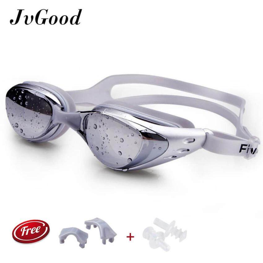 Mirrored Seal Swimming Goggles Diving Glasses With 100% U.V. Protection, Anti-Fog,