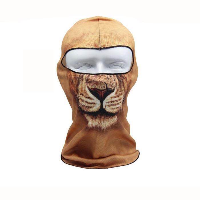 Lion Pattern Ski Face Mask Motorcycle Bicycle Football Outdoor Sport - intl