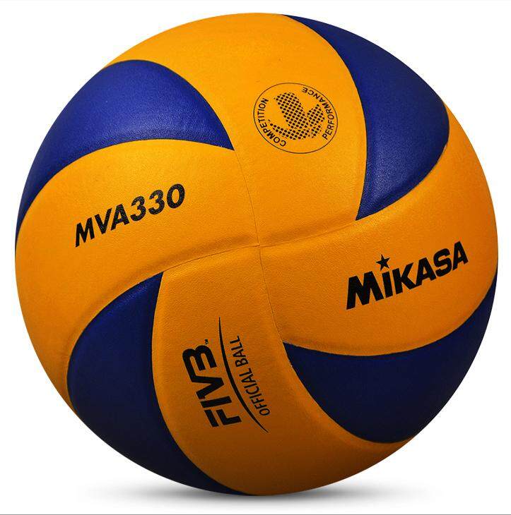 Mikasa volleyball MVA330 FIVB Official Game Ball (Blue/Yellow) Official ...