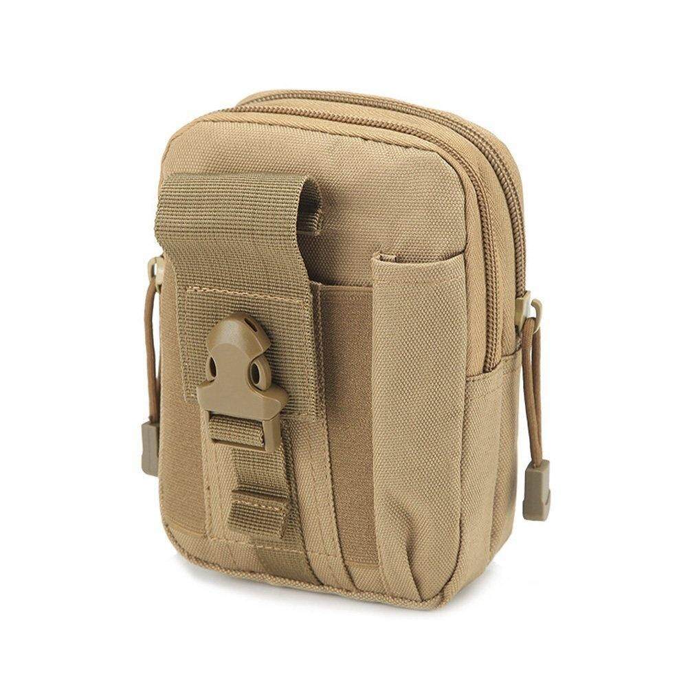 Multifungsi Gadget Sabuk Tas Pinggang dengan Ponsel Dudukan Senter untuk Menjalankan Jogging Climbing Hiking Bersepeda-