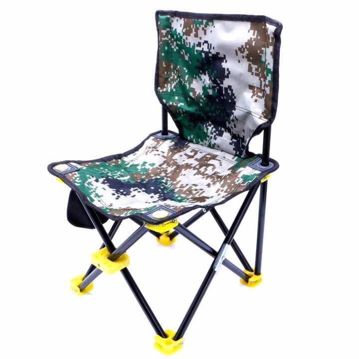 Outdoor Fishing Portable Folding Chairs Picnic Beach Seat Tackle Gear Supply