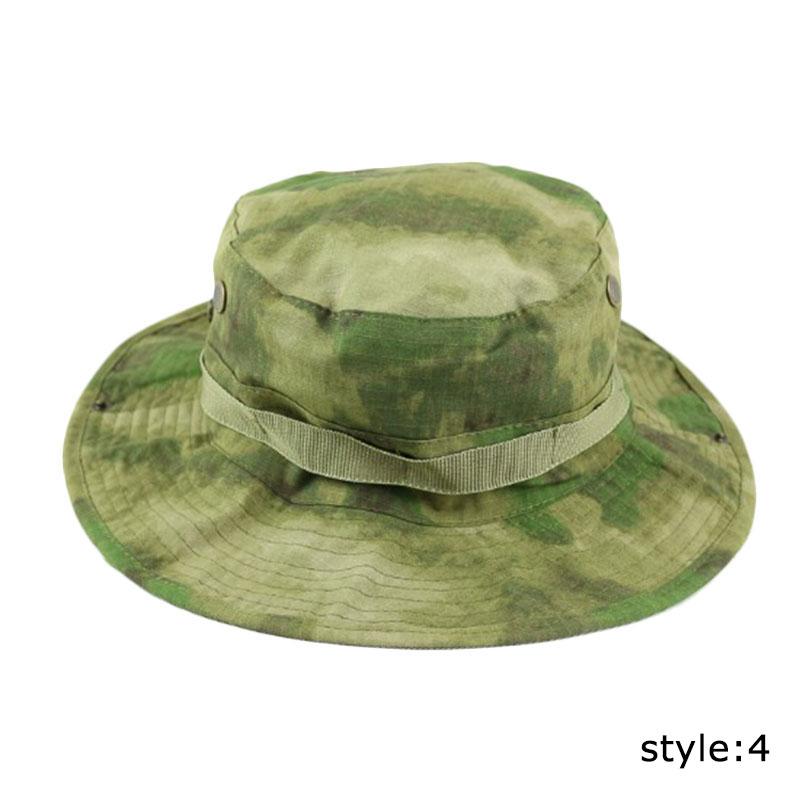Outdoor Military Camouflage Bucket Hats 