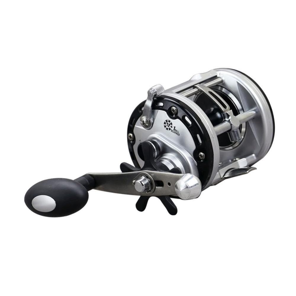 PAlight 12+1BB Drum Fishing Reels Bait Casting Right Hand Surfcasting Reel (size:JCA300) () - intl