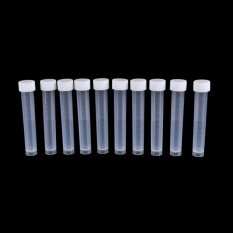 Praktis 10 Ml Laboratorium Plastik Beku Tabung Segel Tabung Uji Tutup Wadah N10