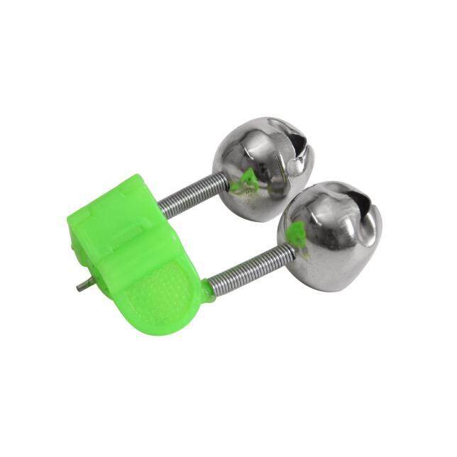 Pasang 100 PC Pancing Tongkat Bite Alarm Kembar Lonceng Klip Alerter Pancing VER-Internasional