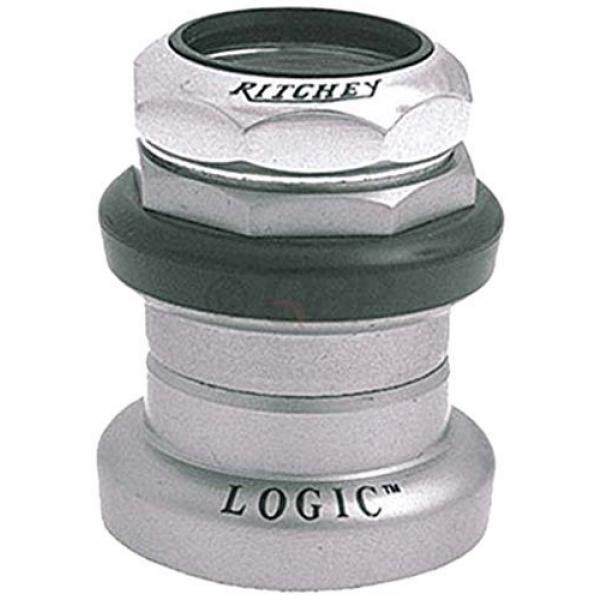 Ritchey Logika Headset Ulir, Perak 1-Inch-Intl