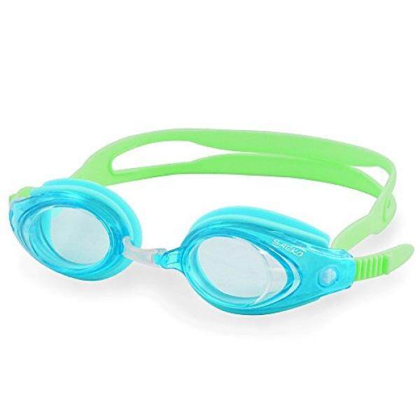 Saeko Saeko Kacamata S56-Vision Jr. seri Berenang Goggle Anti Fog & UV Dilindungi Lensa Polikarbonat, Nyaman aman dan Ramah Berenang untuk Anak-anak (Aqua)-Intl