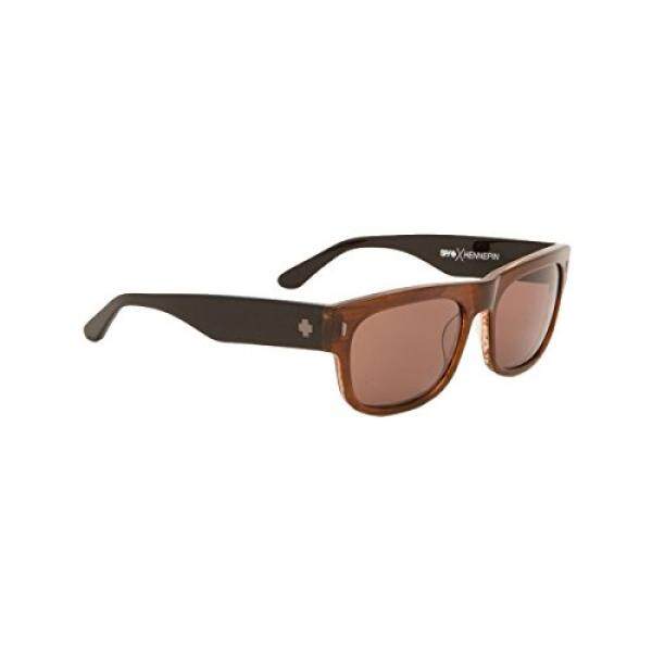 Spy Optic Unisex USA Online Lensa Bahagia Koleksi Kacamata Hitam Sepia/Hitam/Perunggu, Satu Ukuran Cocok untuk Semua-Intl