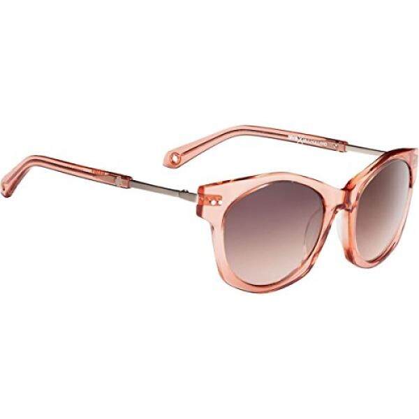 Spy Optic Unisex Mulholland Lensa Bahagia Koleksi Kacamata Hitam Melon/Perunggu Memudar dengan Cermin Perak, satu Ukuran Cocok untuk Semua-Intl