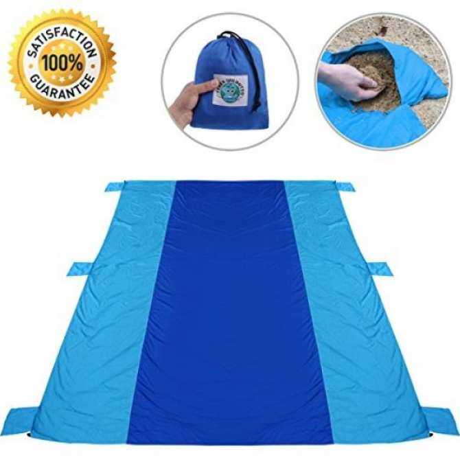 Terraunlimited Xl Beach Blanket Superior Quality Outdoor Terraunlimited Xl Beach Blanket Superior Quality Outdoor Best Sandproof Lightweight Durable Mat For Comfort In Travel Picnic