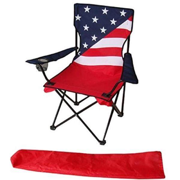 Camping Tables For Hiking Brands S Uniware American Flag Pattern Fold Able Beach Chair With Extra Carrying Bag 34