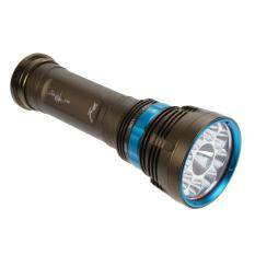 Waterproof 100m 18000Lm 9x CREE XM-L2 SCUBA Diving Flashlight Torch 6x1