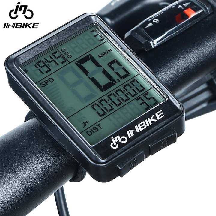 Wireless LCD waterproof Cycle Bike Bicycle Computer Odometer Speedometer with Touch and Backlight - intl