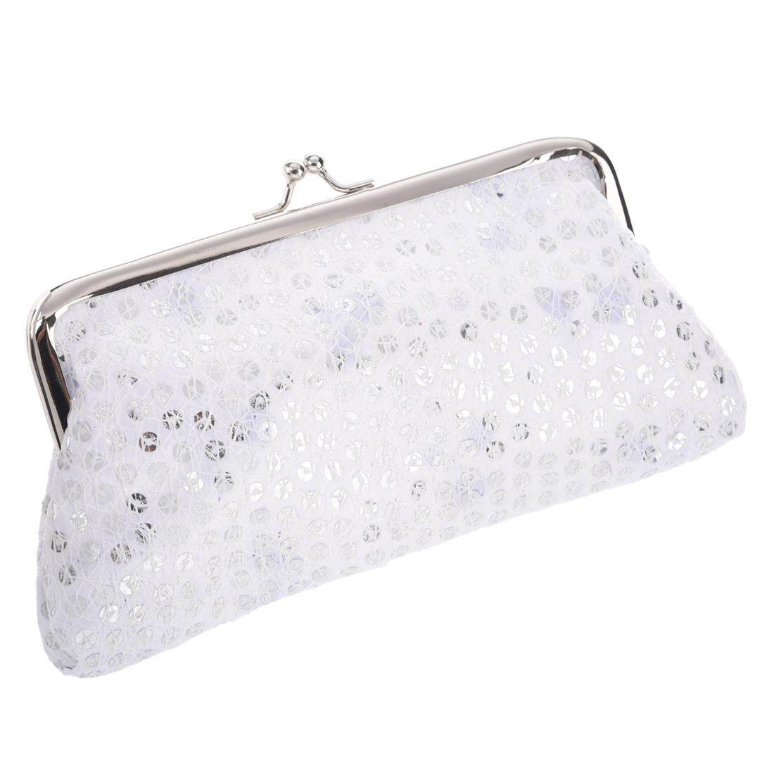 Wanita Manik-manik Clutch Malam Pesta Tas Telepon Dompet-Internasional