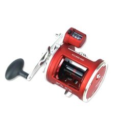 YUMOSHI ACL 12+1BB Round Baitcast Reel with Counter Left/Right Hand for Jigging Trolling in Saltwater Specification:50D left hand
