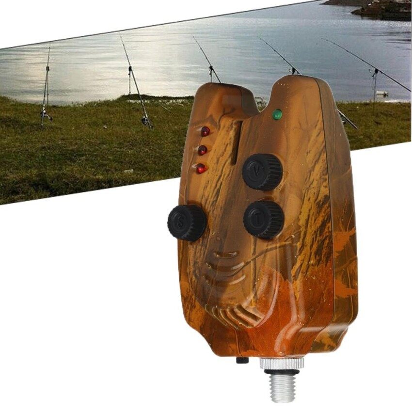 ZR High Sensitivity Led Fi Bite Electronic Alarm Bell For Fishing Throwing Rod - intl