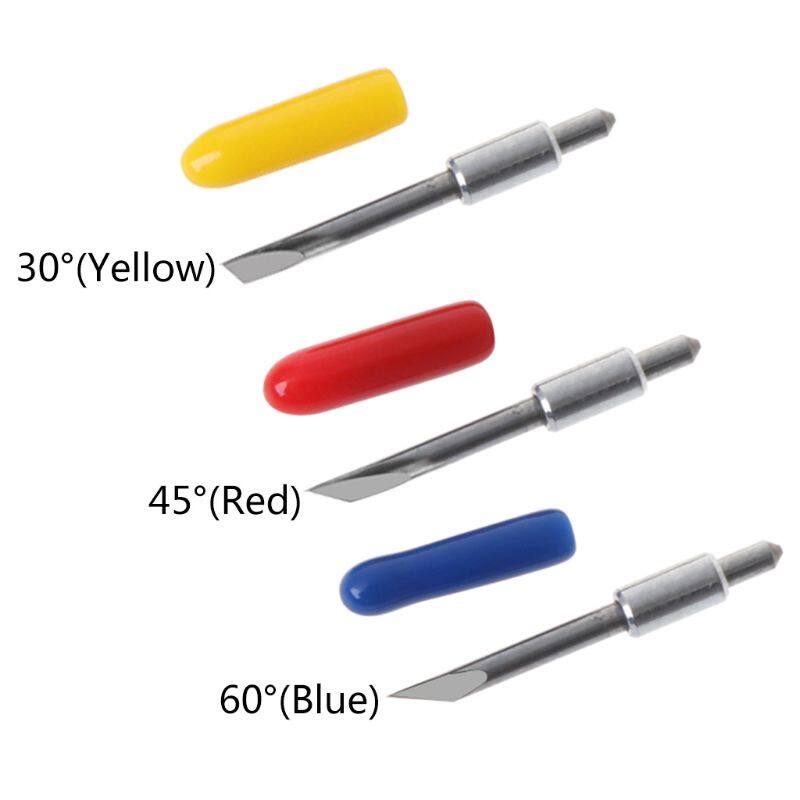5Pcs 30° 45° 60° Cutting Vinyl Plotter Blades For Graphtec CB15U Vinyl Cutter