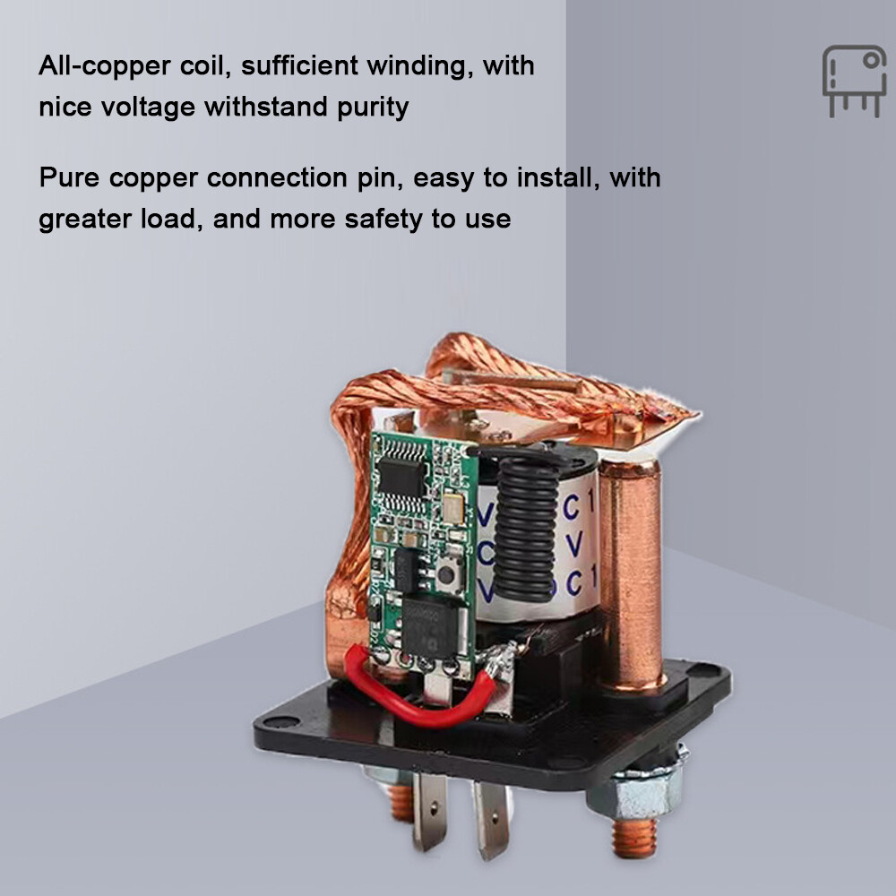 Điều Khiển Từ Xa Cảm Biến Thông Minh 12 V Rơle Xe Hơi 200A Kép Điều Khiển Từ Xa Không Dây Công Tắc Ngắt Kết Nối Vòng Xoắn Dây Đồng Công Tắc Cắt Mát Ắc Quy