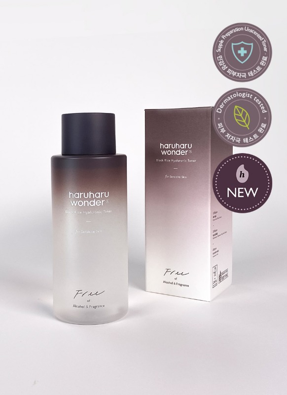 [Haruharu] Nước Hoa Hồng WONDER Black Rice Hyaluronic 150/300Ml