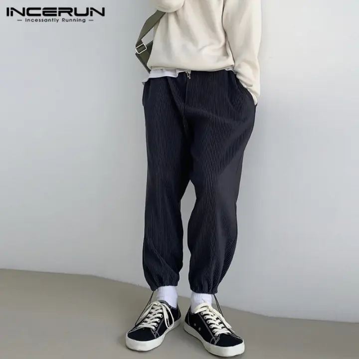 wide leg track bottoms