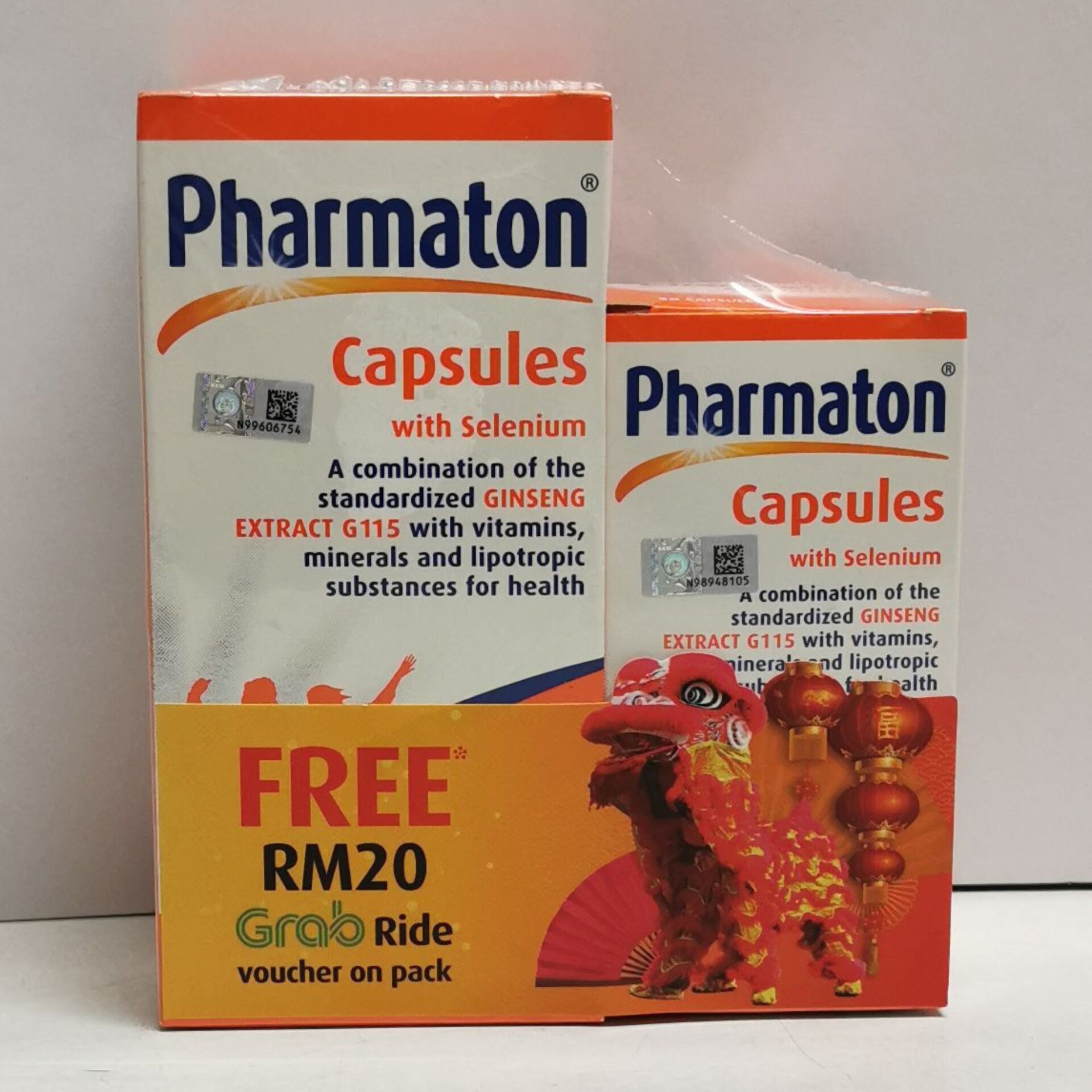 Capsules selenium pharmaton with Pharmaton Capsules