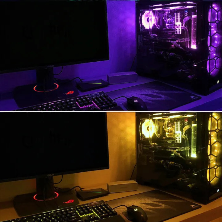 led light strips for computer desk