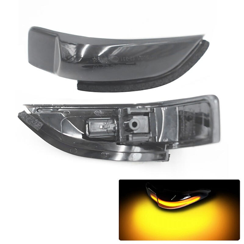 Smoky Black Led Rear View Mirror Turn Signal Light for Toyota Camry Corolla RAV4 Indicator Blinker Repeater Signal Lamp