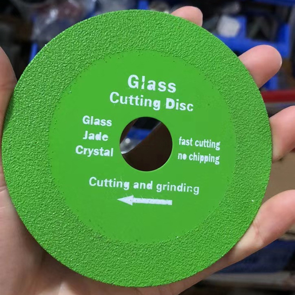 100mm Glass Cutting Disc Sprecise Sharp Diamond Chamfering Cutting Blade Ultra-thin Polishing Cutting Blade DIY Tool for Ceramic