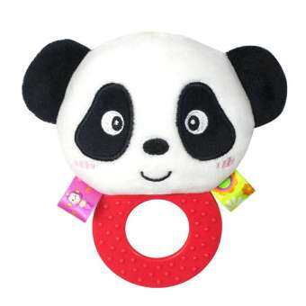 OutFlety เครื่องเล่นที่เขย่าแล้วมีเสียงสำหรับเด็กแรกเกิดกระดิ่งของเล่นเด็กวัยหัดเดินทารกแหวน Interactive น่ารักการ์ตูนสัตว์ของเล่นตุ๊กตาการศึกษาช่วงต้นของทารกของขวัญ