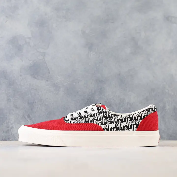vans era 95 dx fear of god red