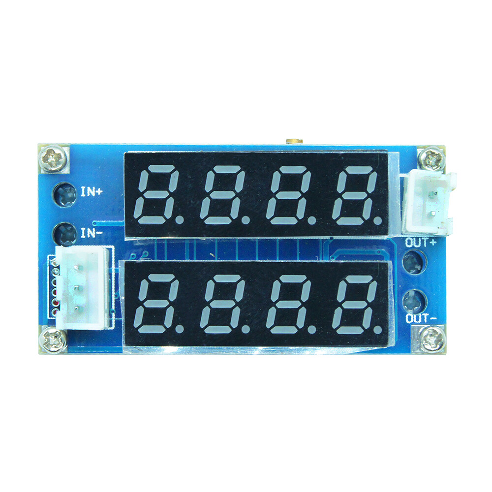 XL4015 5A Điều Chỉnh CC/CV Bước Xuống Sạc Mô-đun Bảng Điều Khiển LED Vôn Kế Ampe Kế