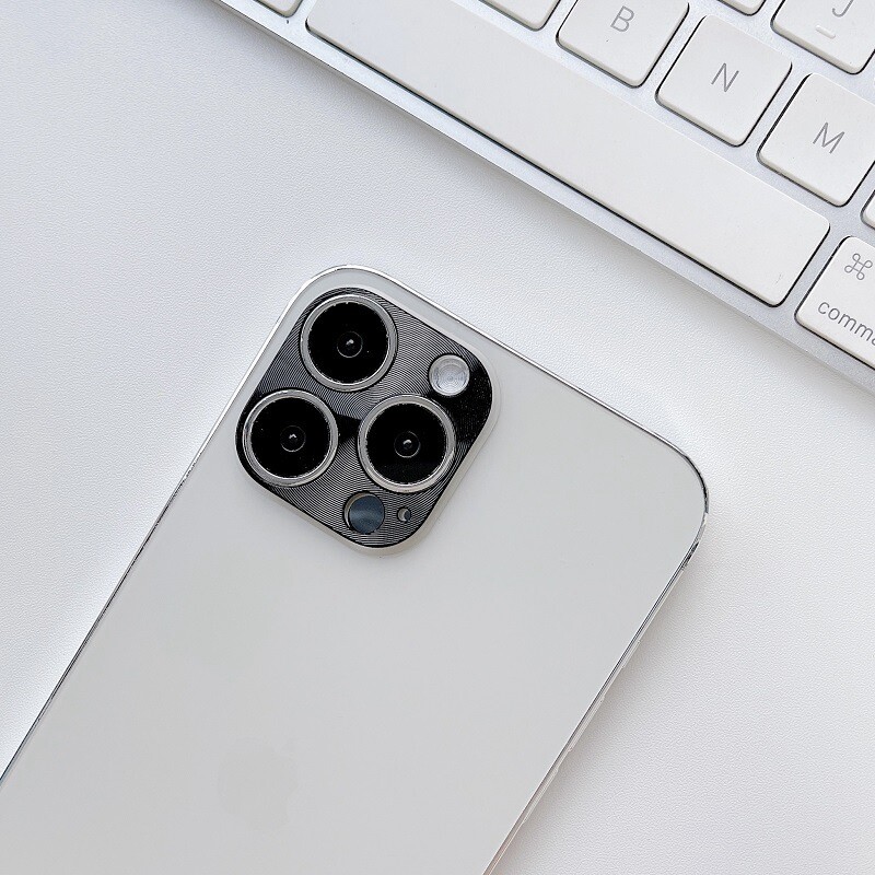 Camera Protective Ring Case For iPhone 14 plus 13 Mini 12 Pro Max Back Lens Metal Screen Protector For iPhone 11 Pro Max Lens Film Cover