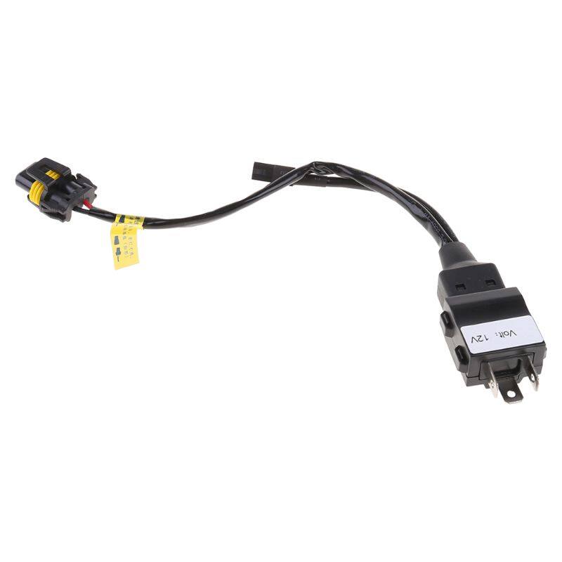 Relay Harness Control Cable For H4 Hi/Lo Bi-Xenon HID Bulbs Wiring Controller