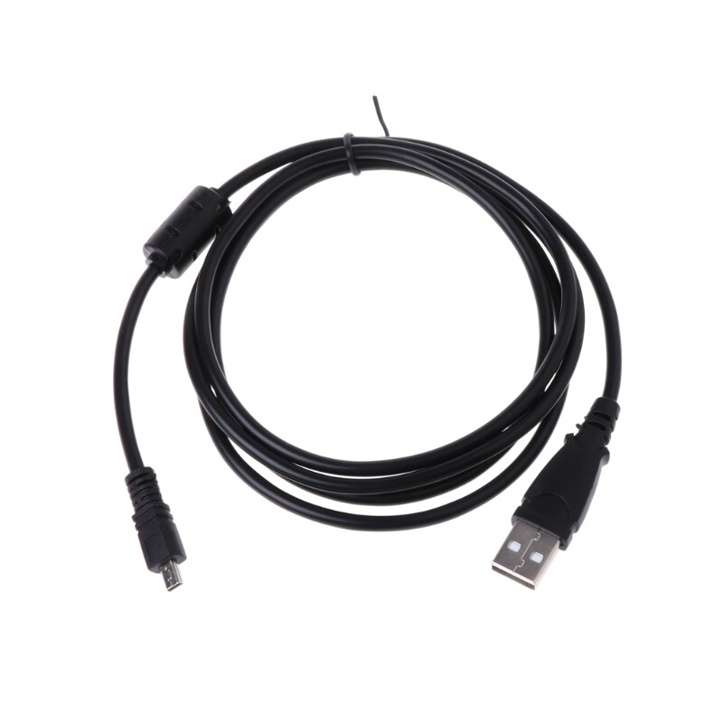 Camera USB Data Cable UC-E6 Cord 1.5M for Nikon Sanyo Pentax With Magnetic Ring
