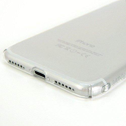 Iphonese thế hệ thứ 2 iPhone 8/7 điện thoại thông minh trường hợp rõ ràng bao gồm Tác động kháng mỏng chịu nhiệt đơn giản độ bóng cao nhẹ dây đeo cứng lỗ Polycarbonate [provare].
